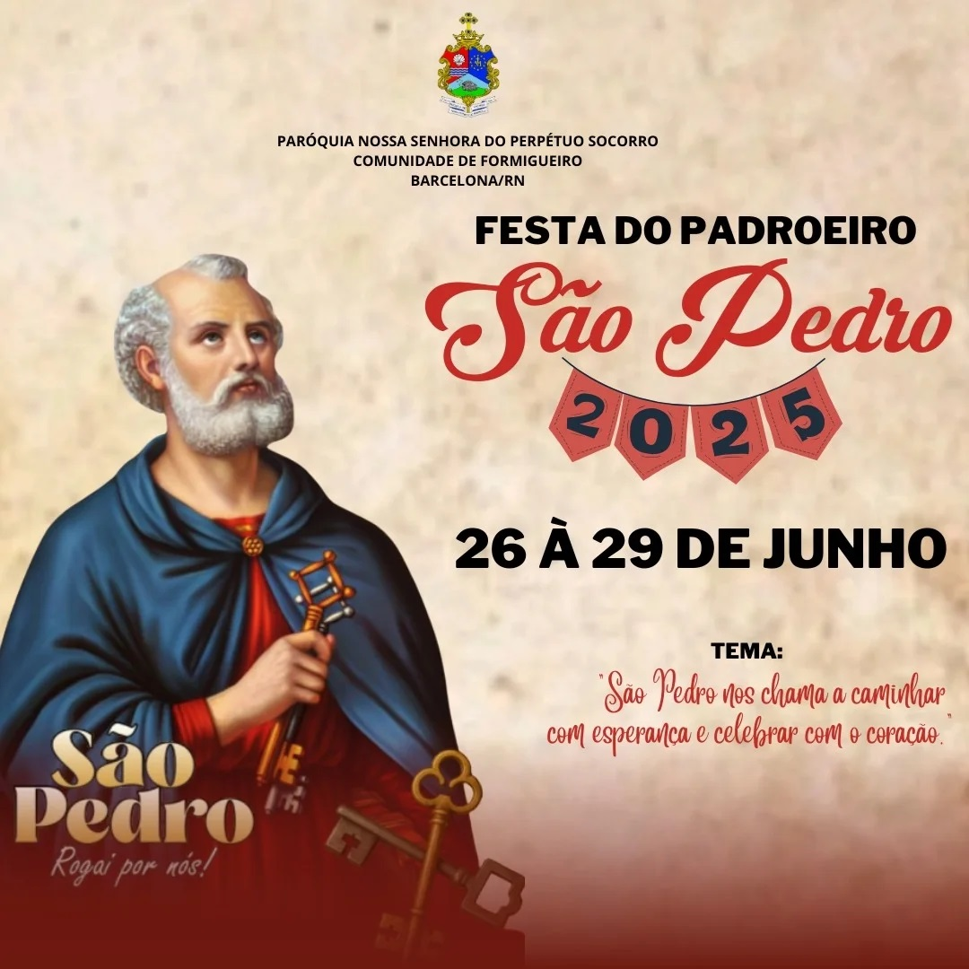 Festa do Padroeiro São Pedro 2025
