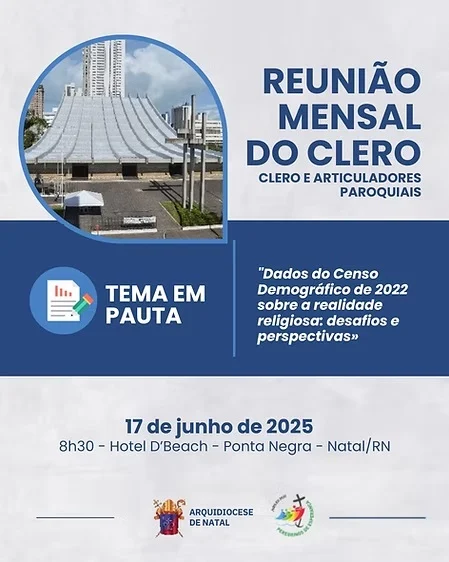 Reunião Mensal do Clero: Junho 2025