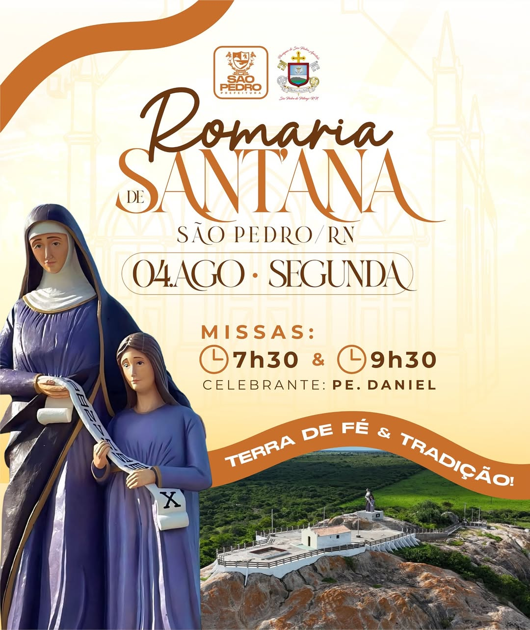 Romaria de Santana em São Pedro/RN 2025